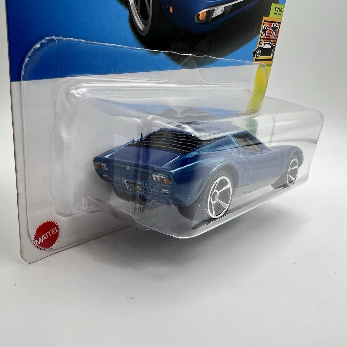Hot Wheels Blue 71’ Lamborghini Miura SV Exotics “New”