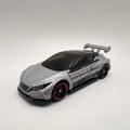 2021 HOT WHEELS NISSAN LEAF NISMO RC_02 SILVER 1:64 DIECAST 2 3/4" CAR W/ BLACK