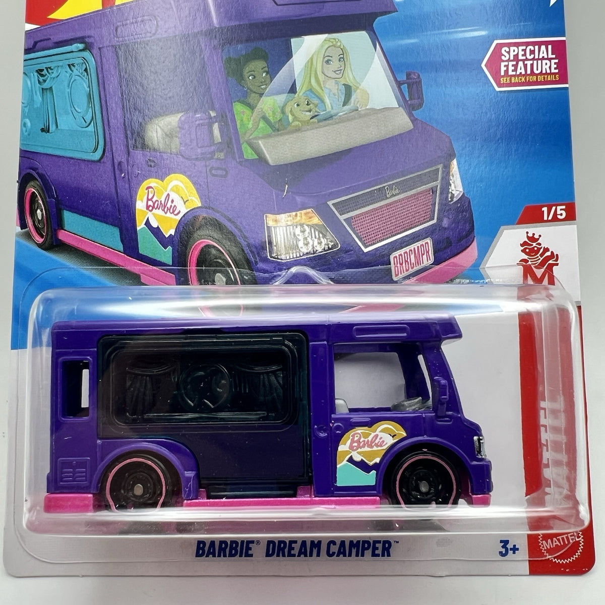 ➽ 2026 Hot Wheels BARBIE DREAM CAMPER #21 🩷 purple/pink🩷MATTEL 🩷➽case F