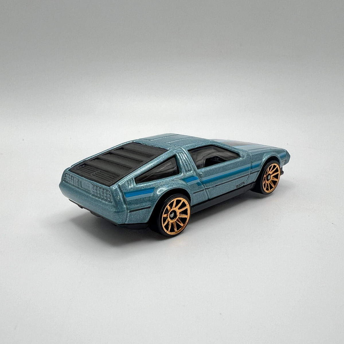 Hot Wheels DeLorean DMC-12 Light Blue LOOSE 1/64