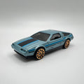 Hot Wheels DeLorean DMC-12 Light Blue LOOSE 1/64