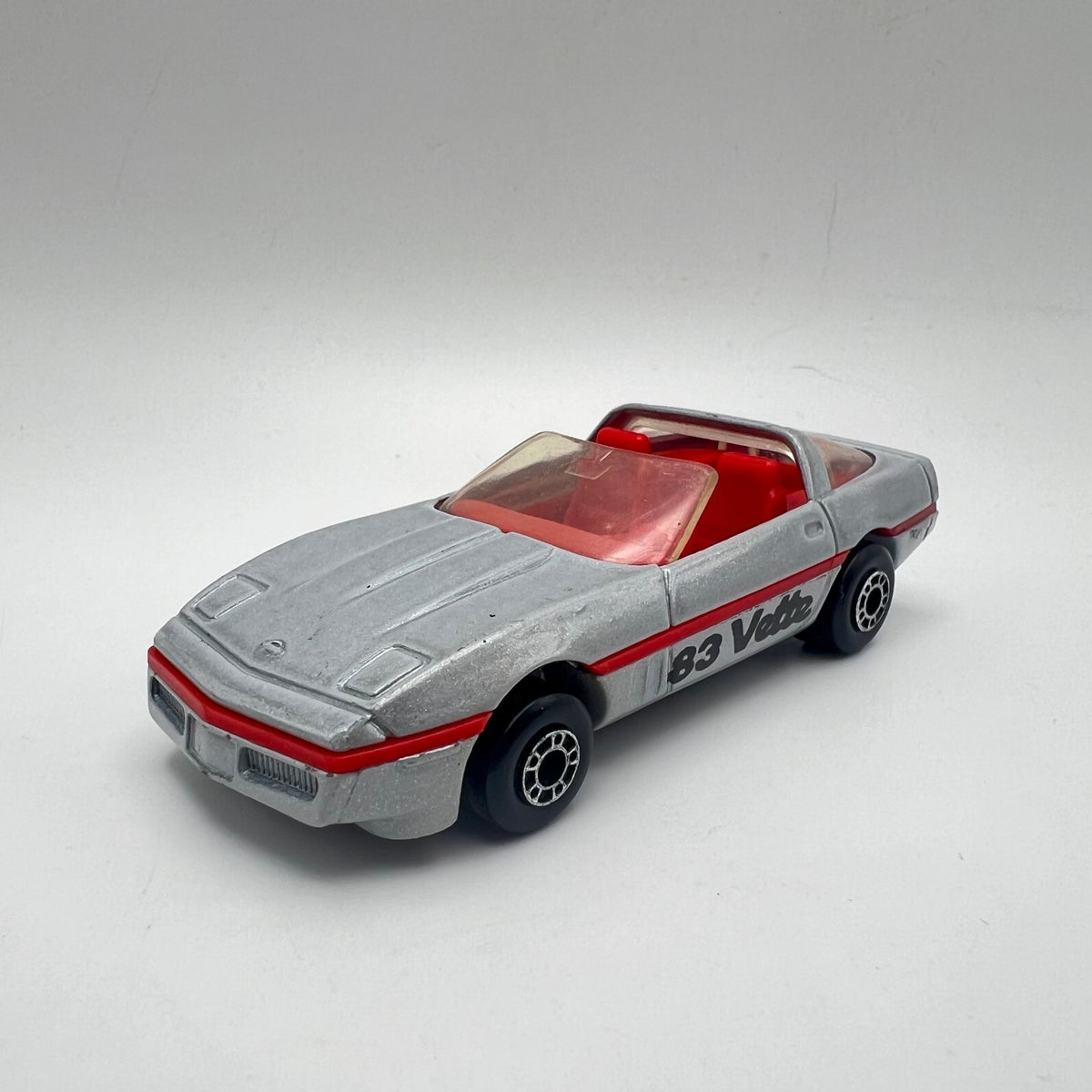 Matchbox 1983 Corvette 83 Vette Silver Macau Vintage LOOSE