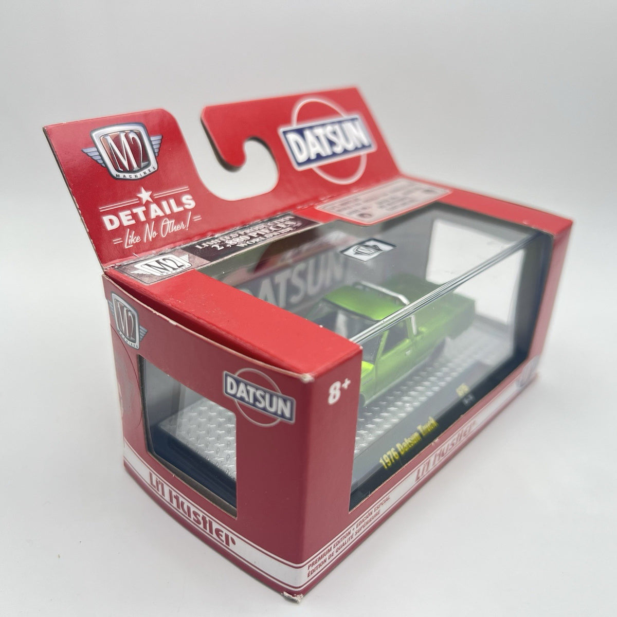 M2 Machines S75 Auto-Japan Li'l Hustler 1976 Datsun Truck 19-70 Green 1:64