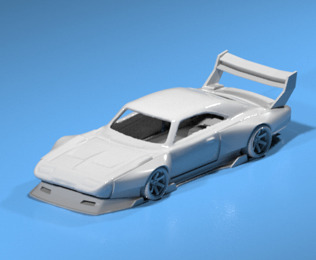 Street Legend Wide Body Kit For Hot Wheels Daytona - Resin - 3d Printed