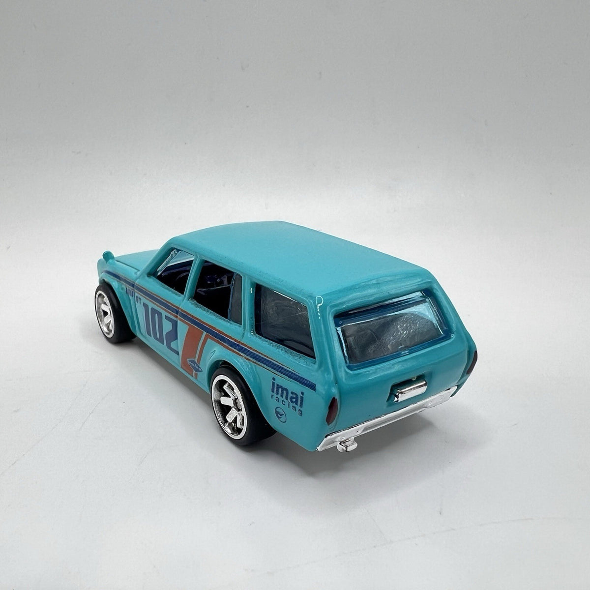 2026 Hotwheels Custom Design 1971 Datsun 510 Wagon Teal Custom