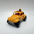 HOT WHEELS - MATTEL - VW - BEETLE COX LOW BUG ORANGE - MALAYSIA 1983 R477