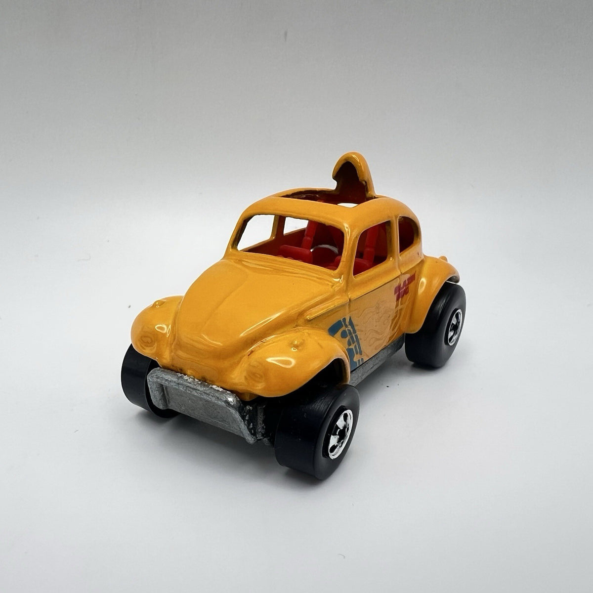 HOT WHEELS - MATTEL - VW - BEETLE COX LOW BUG ORANGE - MALAYSIA 1983 R477