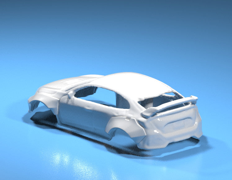 RB Style Wide Fenders for Hot Wheels Honda Civic FK - Resin - 3d Printed