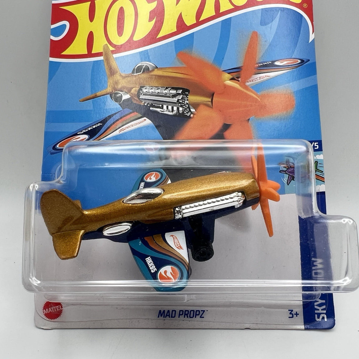 2023 Hot Wheels D Case Regular Chase Treasure Hunt Mad Propz Plane Sky Show #3/5