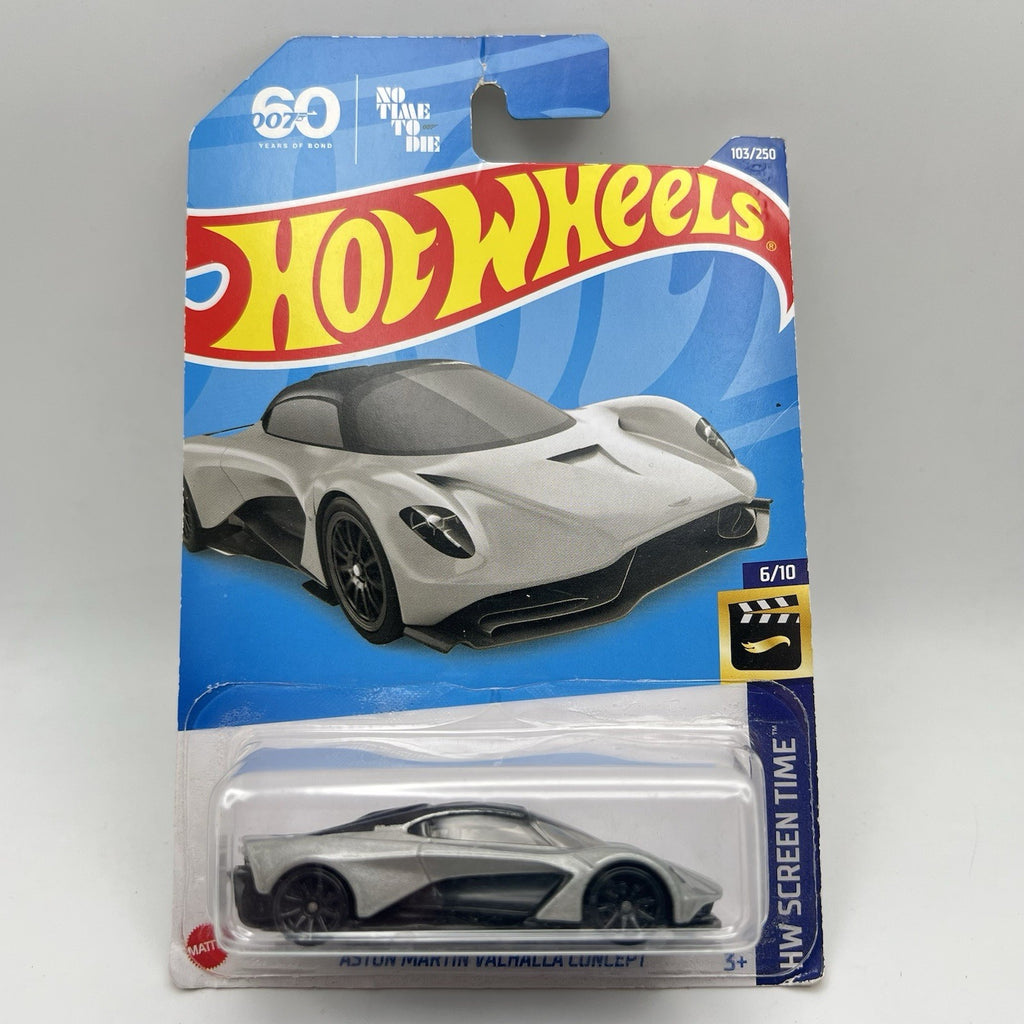 2022 Hot Wheels HW SCREEN TIME 6/10 Aston Martin Valhalla Concept 103/250