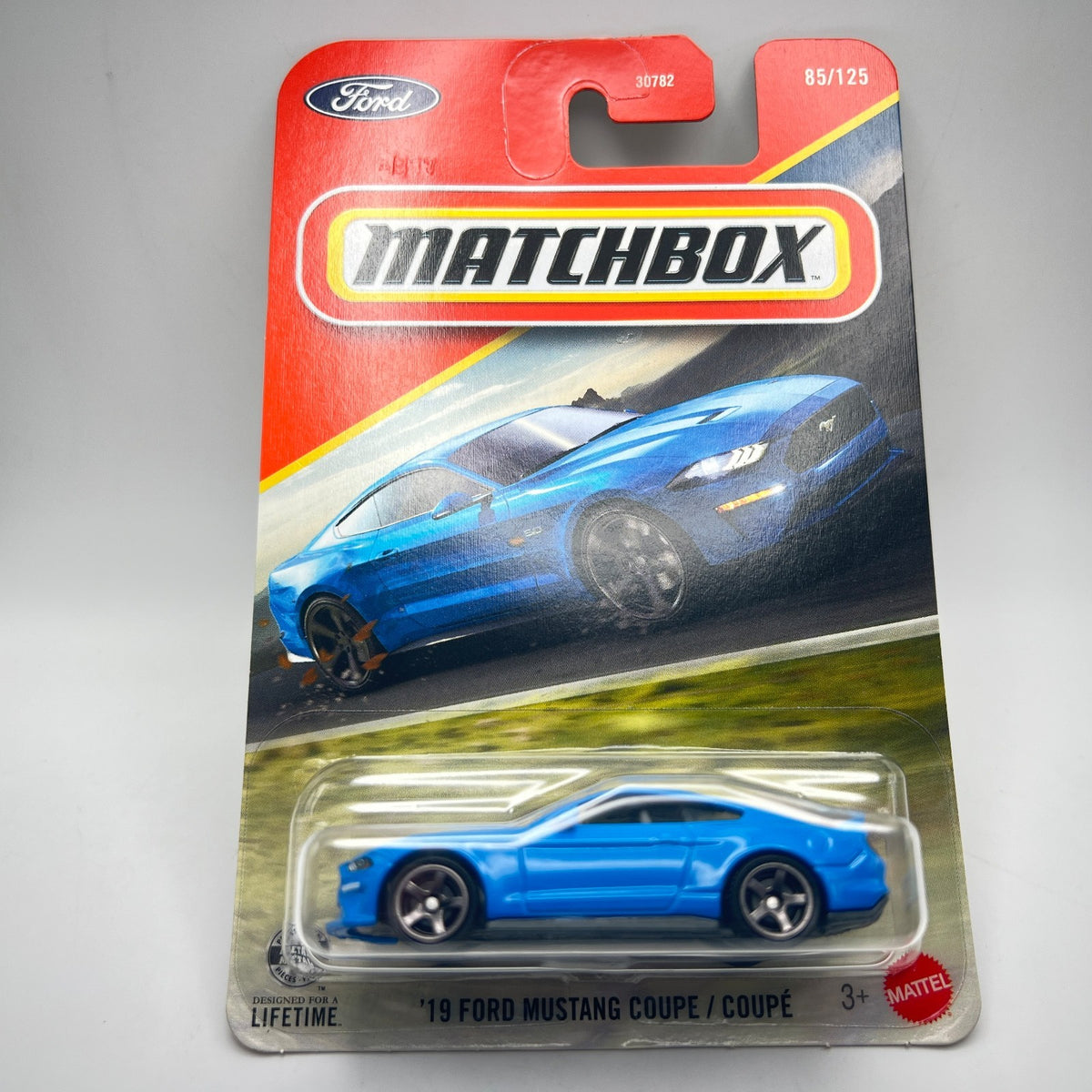 Matchbox '19 Ford Mustang Coupe Blue 85/125 2026 Mainline