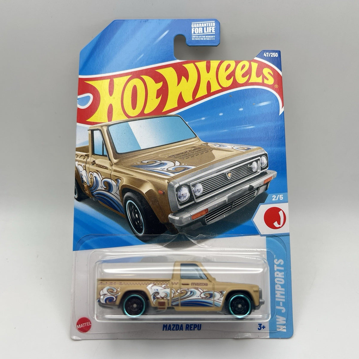 Hot Wheels 2025 HW J-Imports 2/5 047 Mazda REPU TAN Mad Mike