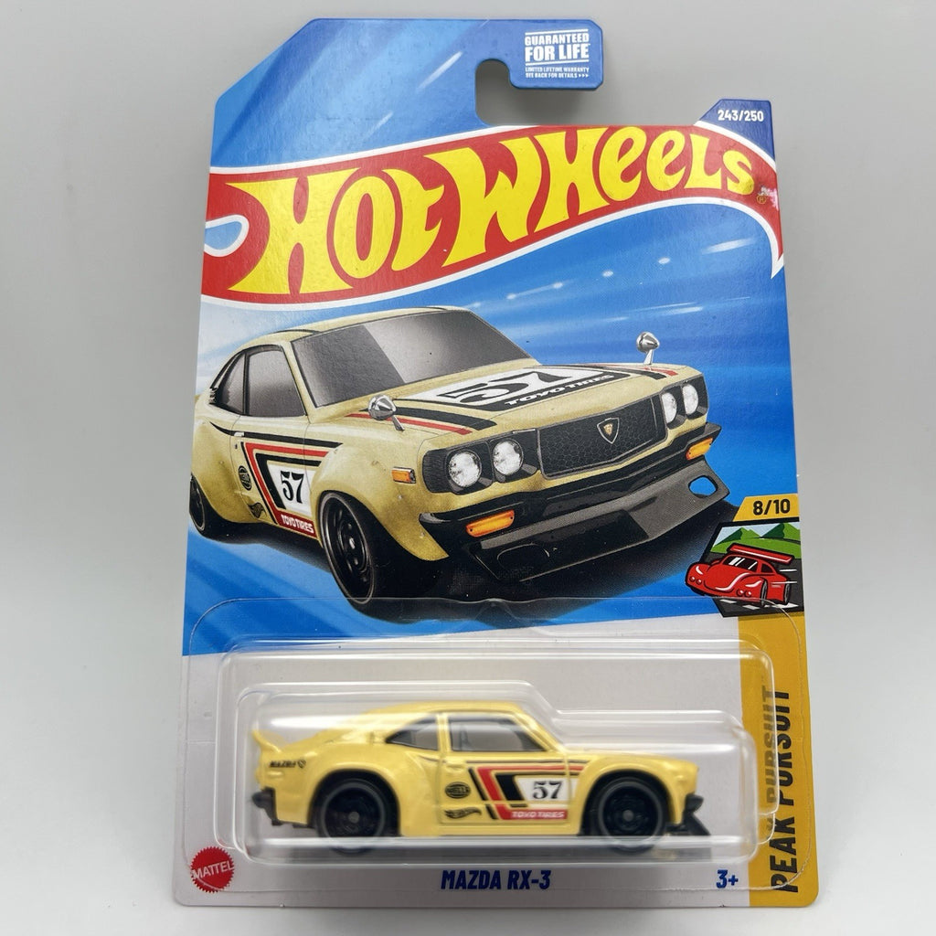 2025 HOT WHEELS MAINLINE CASE P MAZDA RX-3 PEAK PURSUIT SERIES