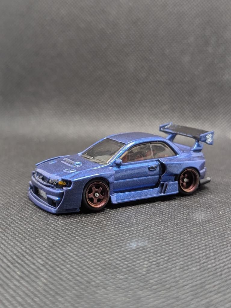 FatBoi Style Wide Body Kit for Hot Wheels Subaru 22B - Resin - 3d Printed