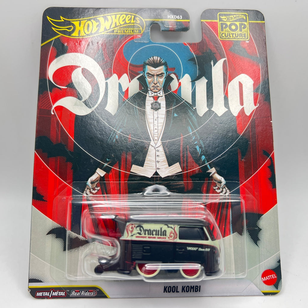 Hot Wheels Premium Kool Kombi Dracula Pop Culture Real Riders 2025