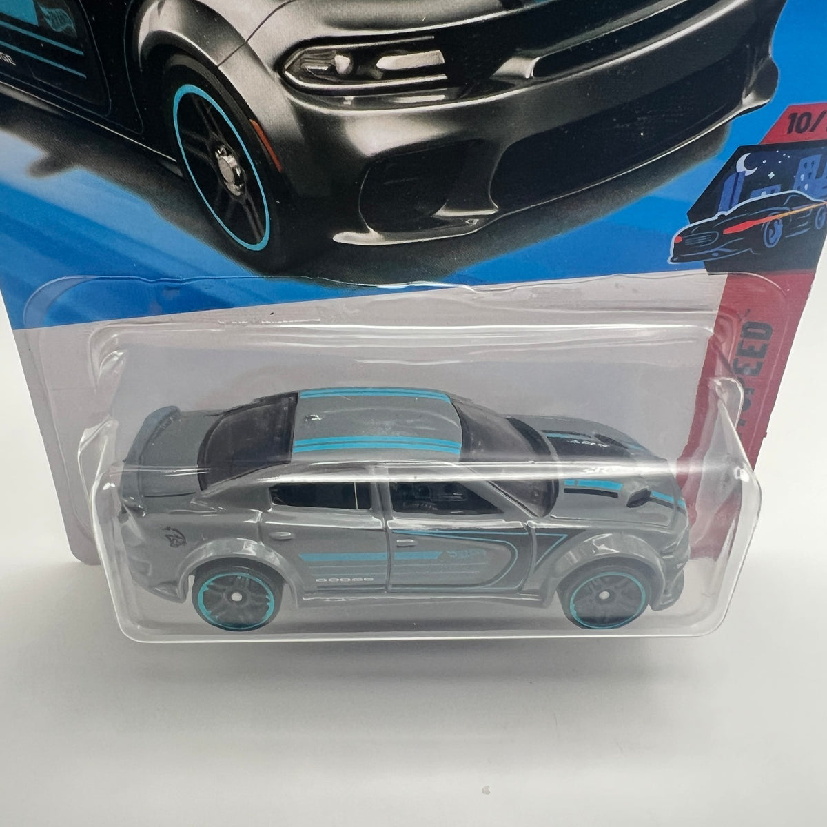 NIP 2026 Hot Wheels Mainline '20 Dodge Charger Hellcat 134/250 Grey Nightspeed