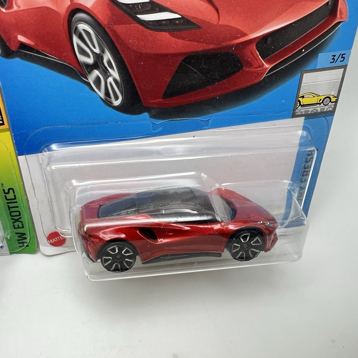 Lot Of Two Hot Wheels Lotus Emira