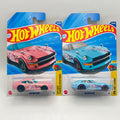2025 Hot Wheels Datsun 240z Pink & Blue Cherry Blossom JDM Lot Of 2