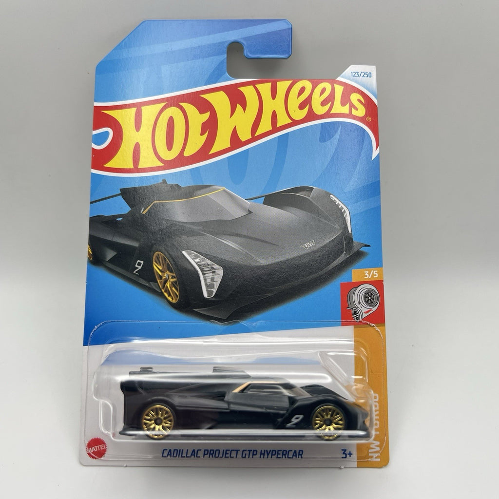 2024 Hot Wheels Cadillac Project GTP Hypercar Black 123/250 HW Turbo 3/5 New