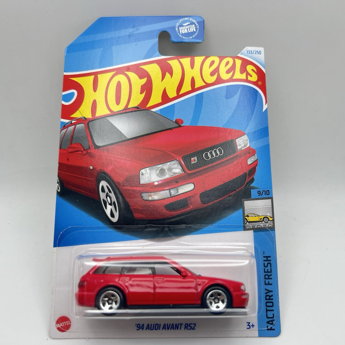 2024  HOT WHEELS  '94  RED AUDI  AVANT  R52  133/250