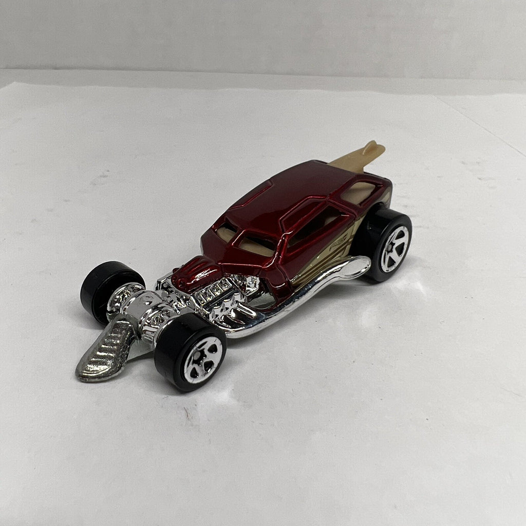 Hot Wheels Red Surf Crate 1:64 Scale Diecast Toy Car Model Mattel