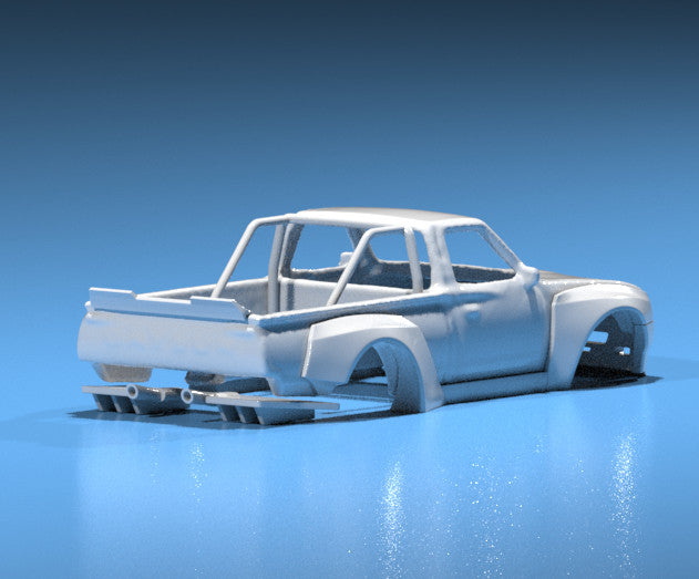 Pandem Style Wide Body Kit for Datsun 620 Pickup - Resin - 3d Printed
