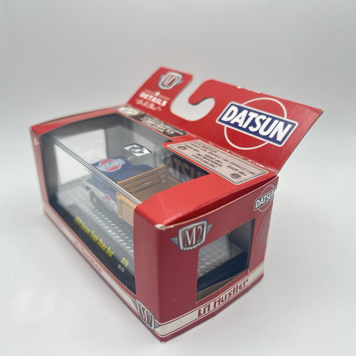 M2 Machines Li'l Hustler 1979 Datsun Truck Stake Bed S75