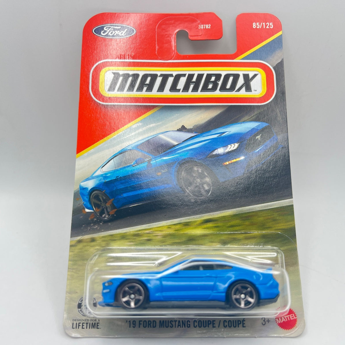 Matchbox '19 Ford Mustang Coupe Blue 85/125 2026 Mainline