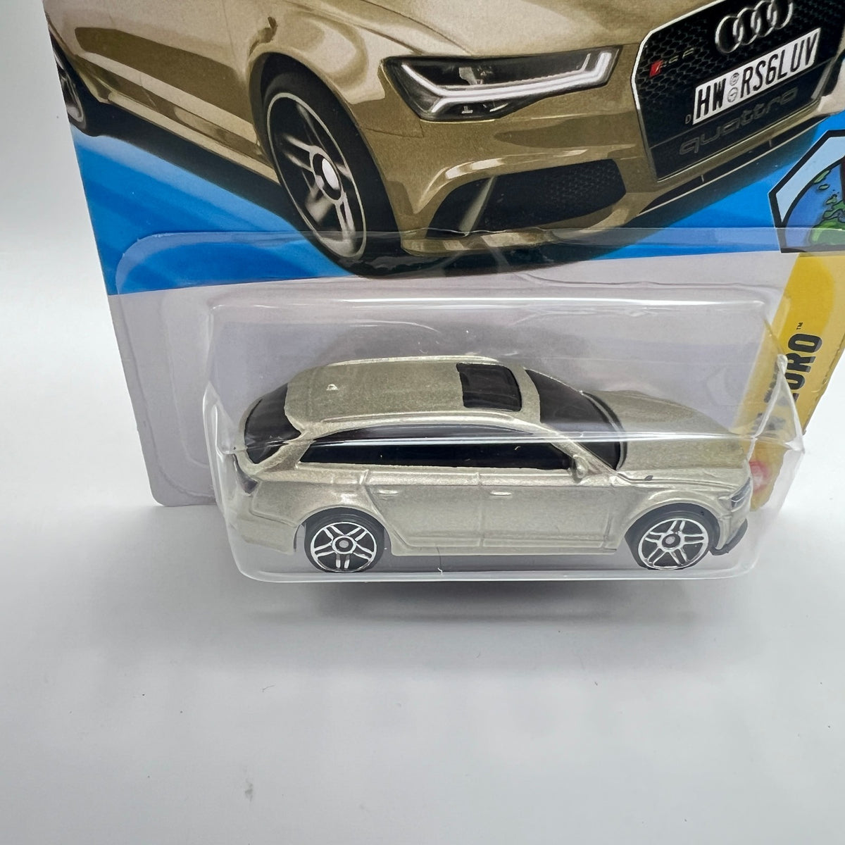Hot Wheels '17 Audi RS 6 Avant HW Euro 2/10 Diecast Car 1:64 GOLD  66/250