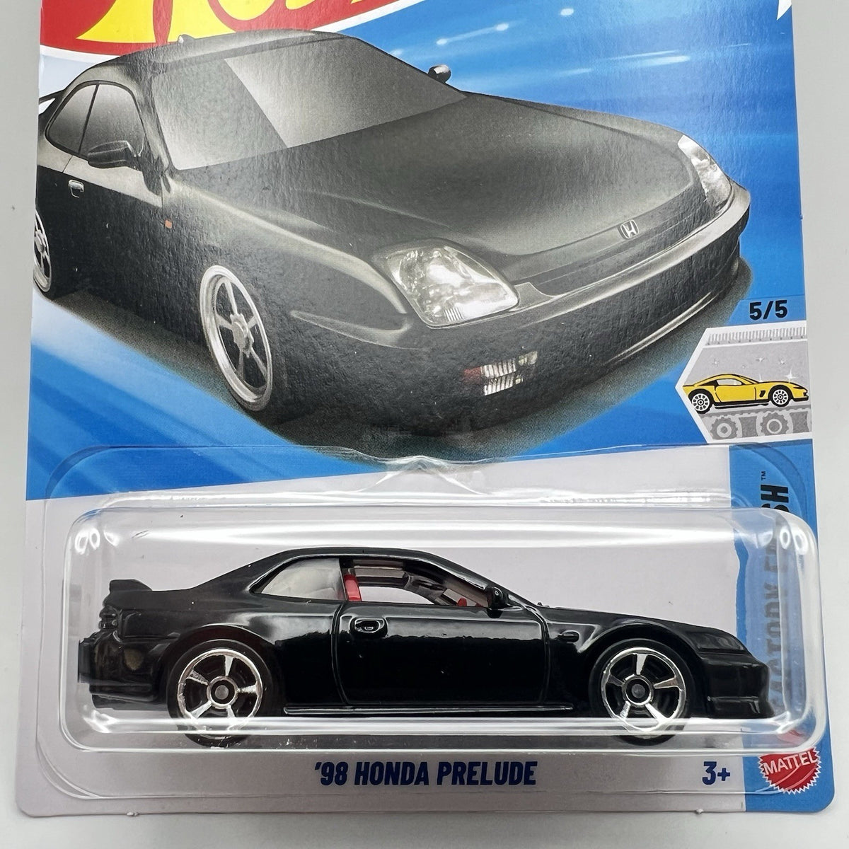 Hot Wheels 98 Honda Prelude black