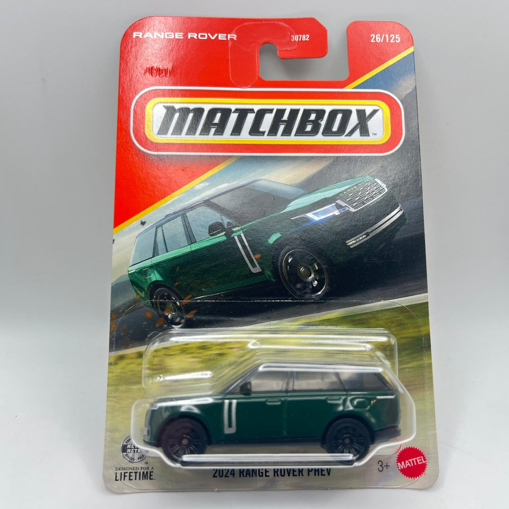 Matchbox 2024 Range Rover PHEV 26/125 Green 1:64 Scale Diecast SUV