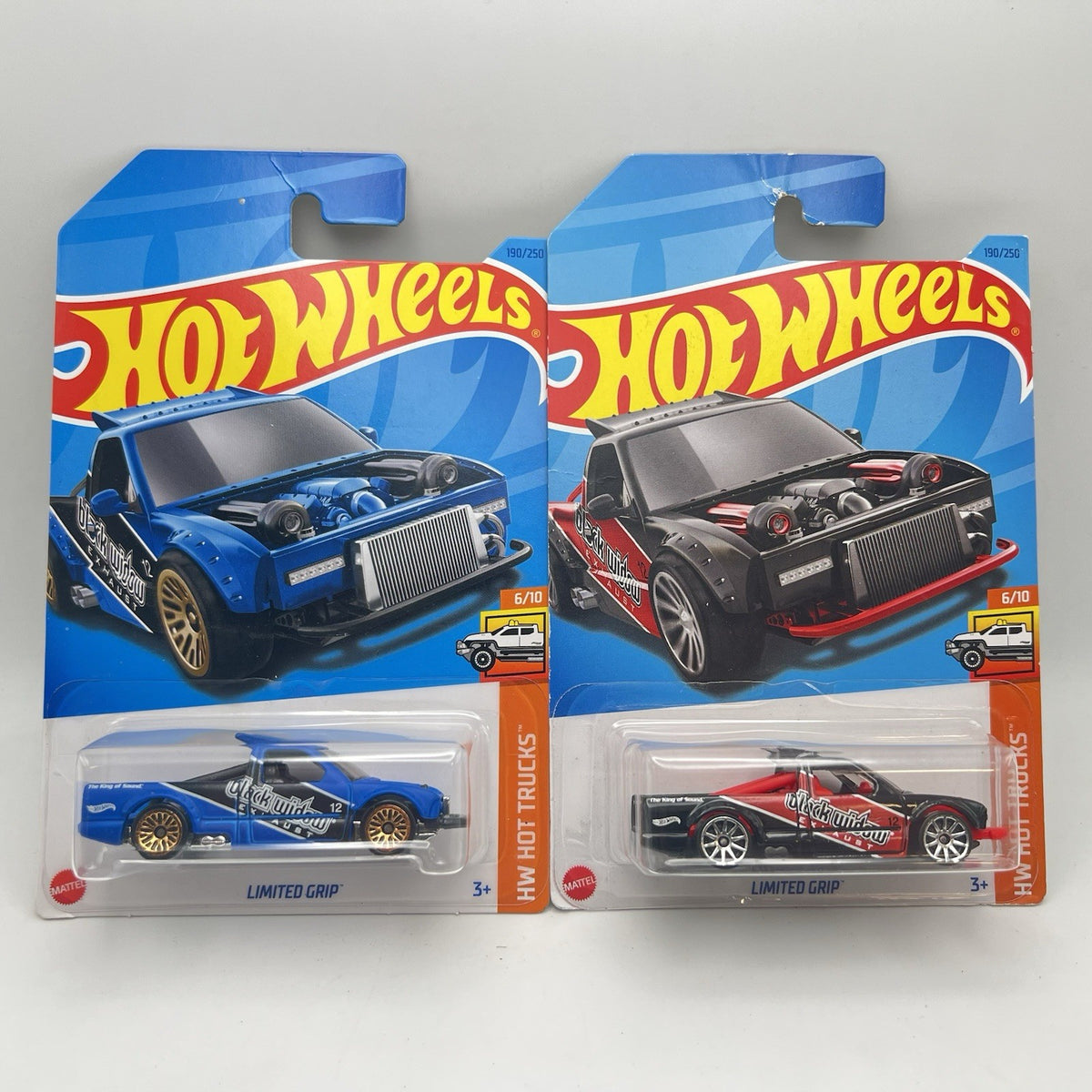 Hot Wheels 2023 HW Hot trucks 6/10 Limited Grip 190/250 (lot of 2)