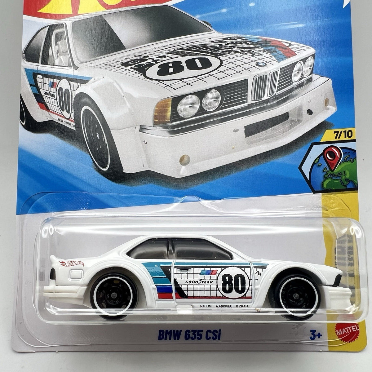 🔥152✔️🔥 2026 Hot Wheels, BMW 635 CSI White, New