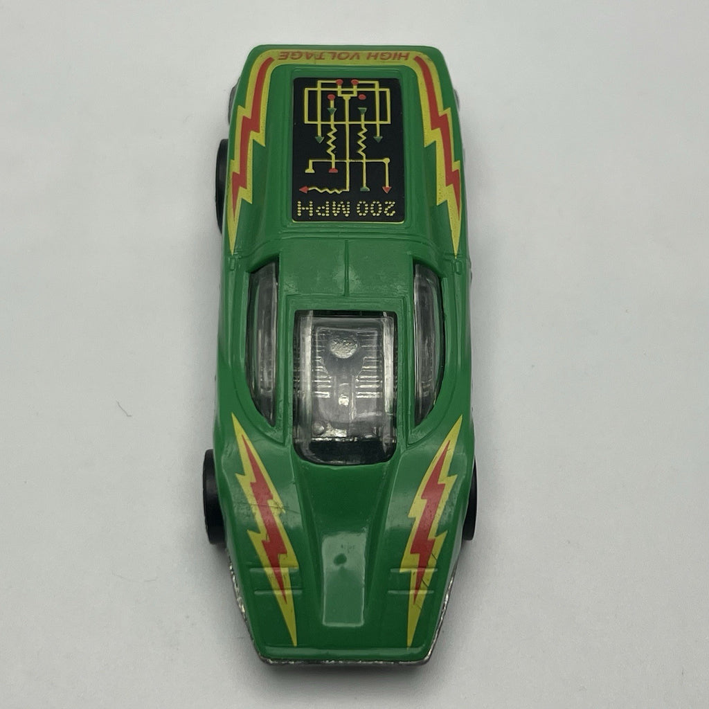 1974 Hot Wheels Green Silver Bullet. Made In Malaysia