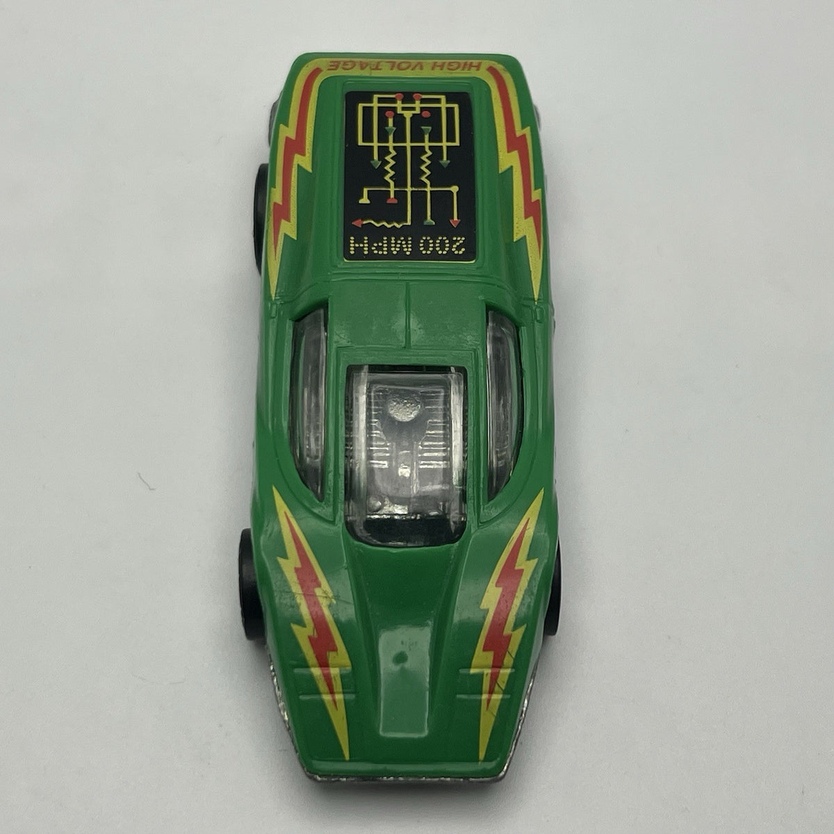 1974 Hot Wheels Green Silver Bullet. Made In Malaysia