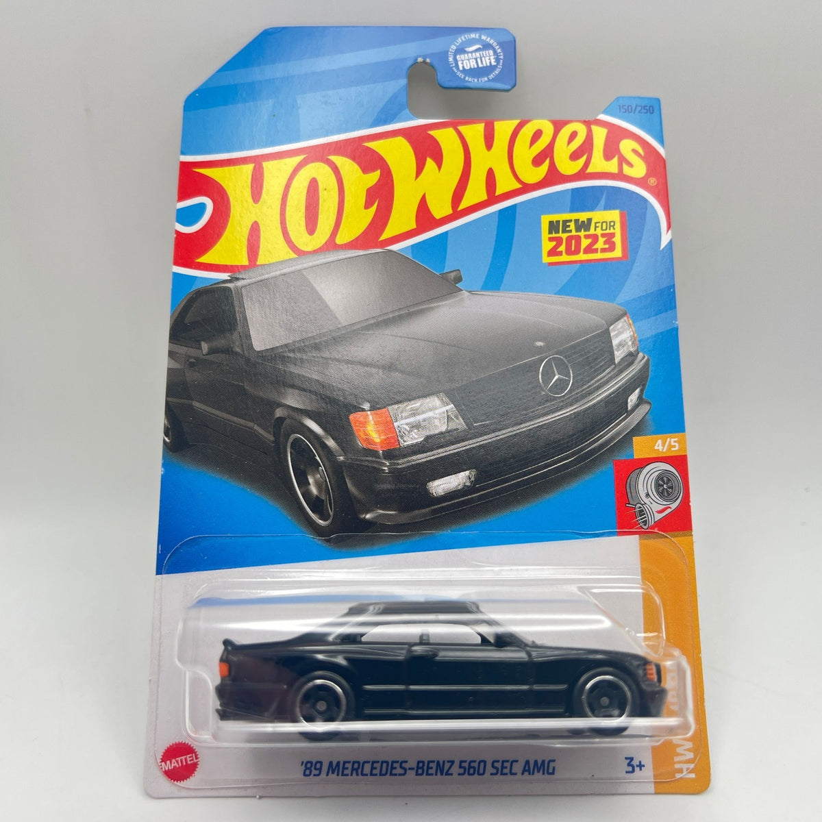 Hot Wheels '89 Mercedes-Benz 560 SEC AMG Lot of 3 Blue 186 Red 82 Black 150/250