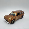 2026 Hotwheels Custom Design 1971 Datsun 510 Wagon Copper Four Bangers