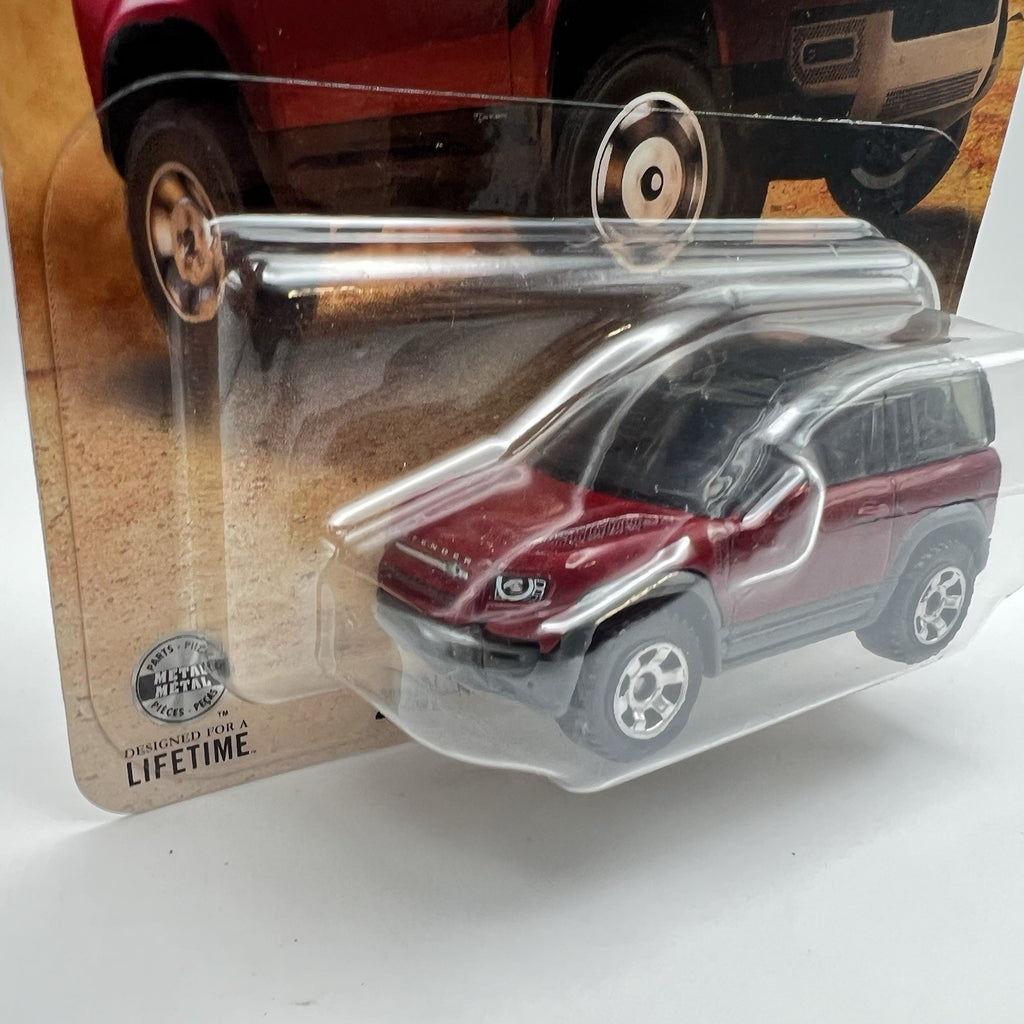 2020 Land Rover Defender 90 46/125 Matchbox 2026 JHN04 MBX Adventure maroon