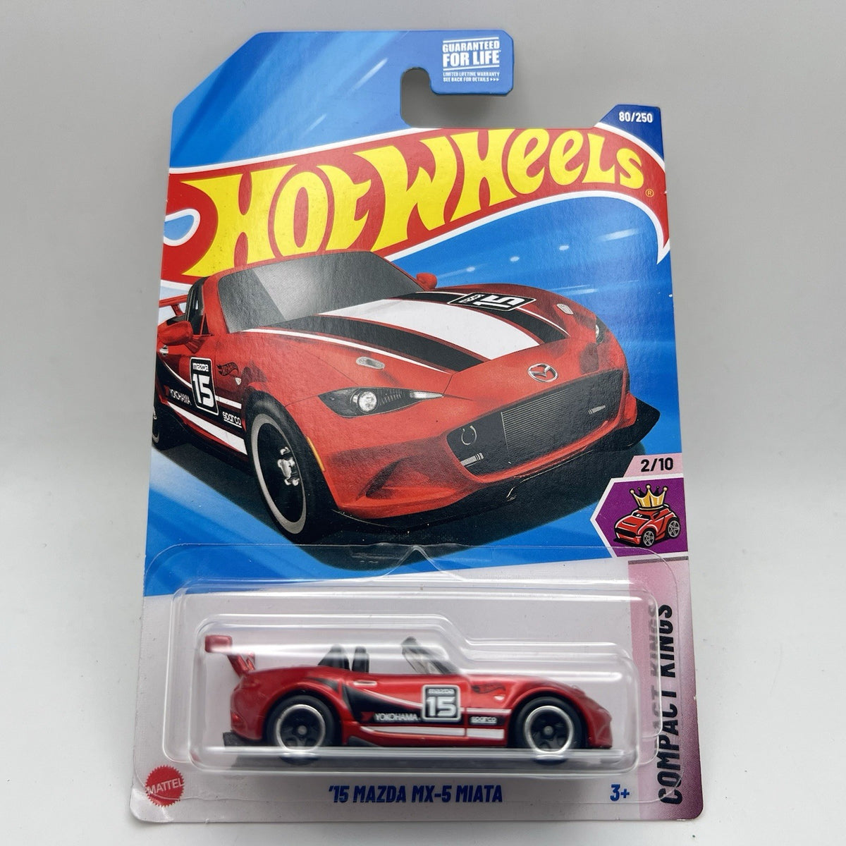 Hot Wheels '15 Mazda MX-5 Miata Red #80 80/250 - 2025 Compact Kings