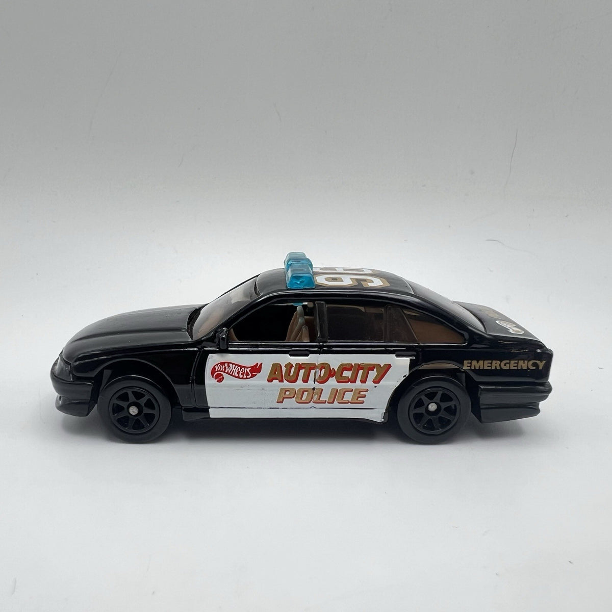 Hot Wheels Loose - Sheriff Patrol- Black 7 Spoke Hubs - Black | 163