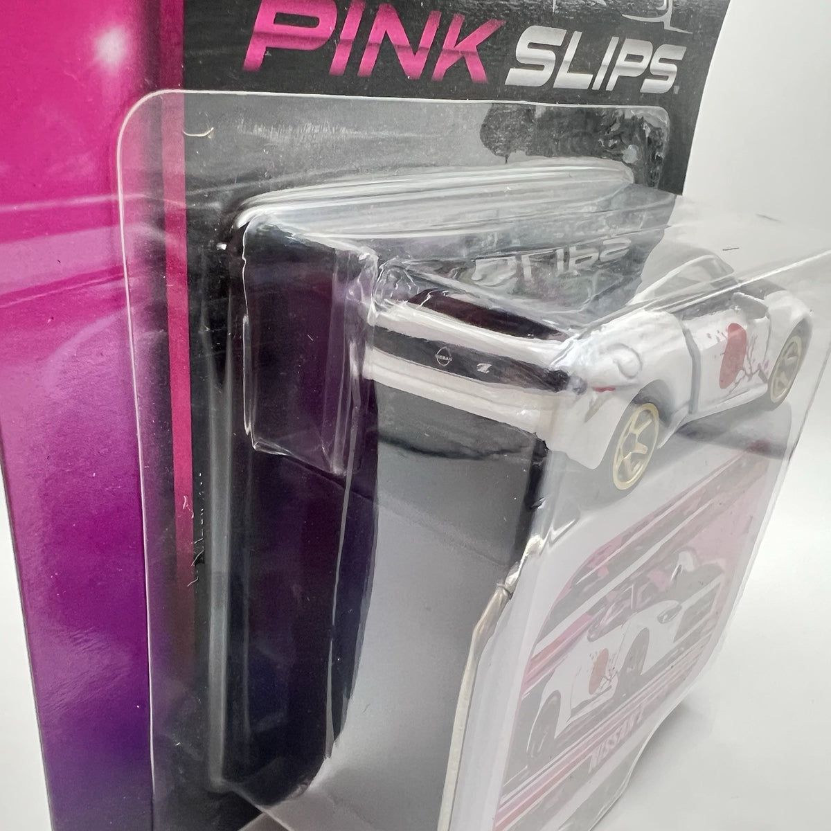 JADA Pink Slips White NISSAN Z  Cherry Blossom + Collector’s Storage Tin NIB🔥
