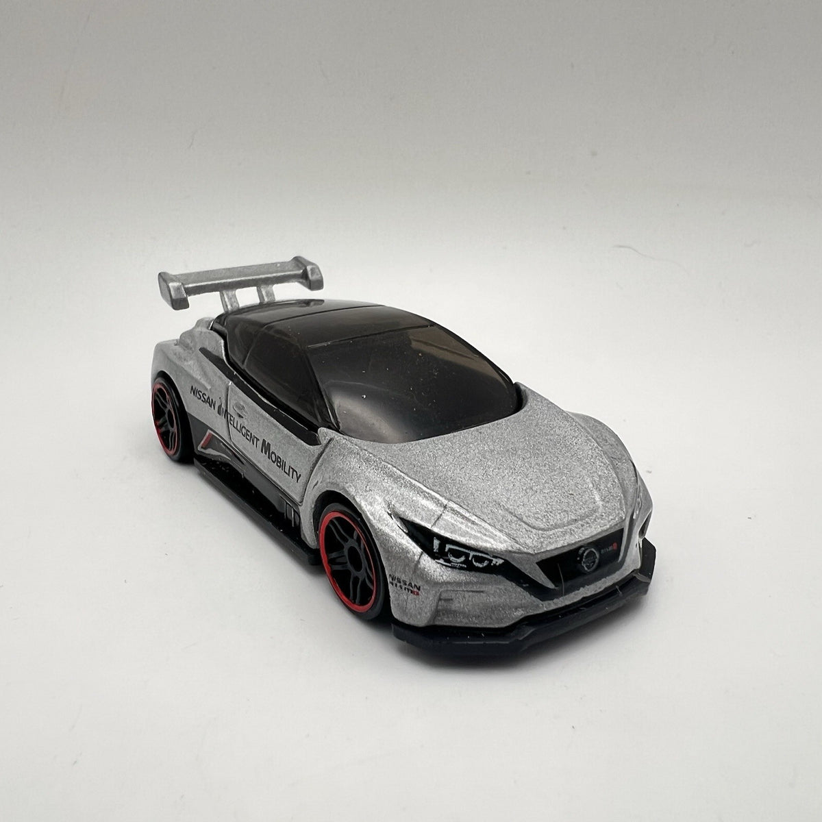 2021 HOT WHEELS NISSAN LEAF NISMO RC_02 SILVER 1:64 DIECAST 2 3/4" CAR W/ BLACK