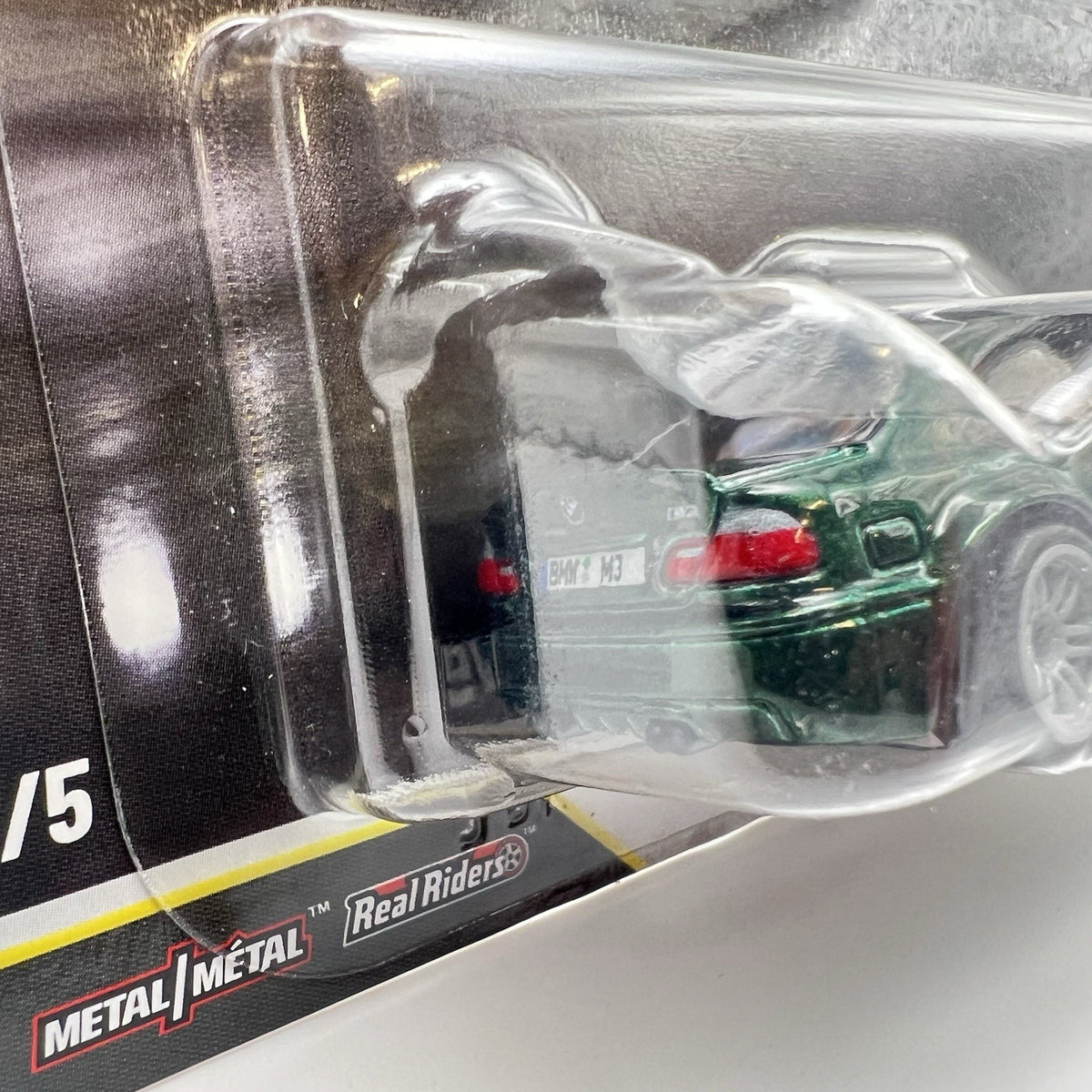 Hot Wheels Premium Power Trip #1/5 BMW M3 Real Riders Green Diecast 1:64 Scale