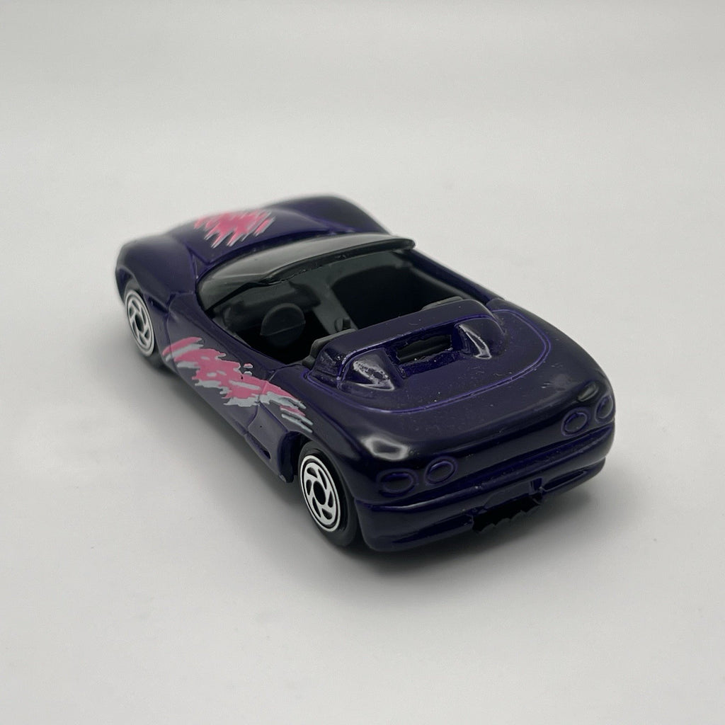 Matchbox Mid 1990s Release MB 38 Corvette Sting Ray III Purple Loose