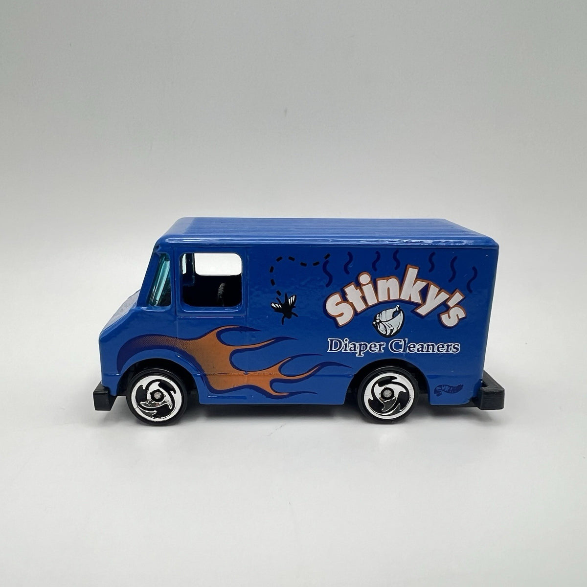 Hot Wheels Delivery Truck Blue Saw Blade Wheels 1999 House Calls 5 Pack Only!