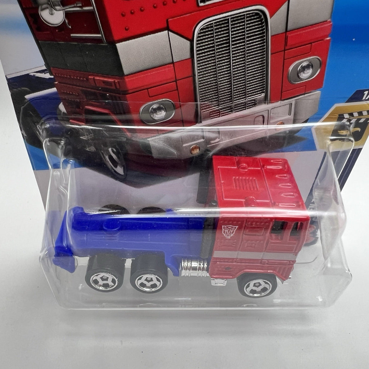 2025 HOT WHEELS F CASE TRANSFORMERS OPTIMUS PRIME RED HW SCREEN TIME 6/10
