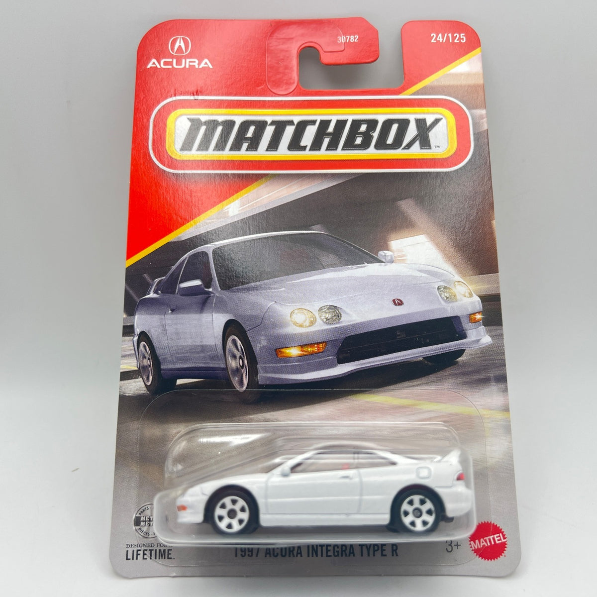 Matchbox 1997 Acura Integra Type R White RHD 24/125 2026 Mainline 1:64