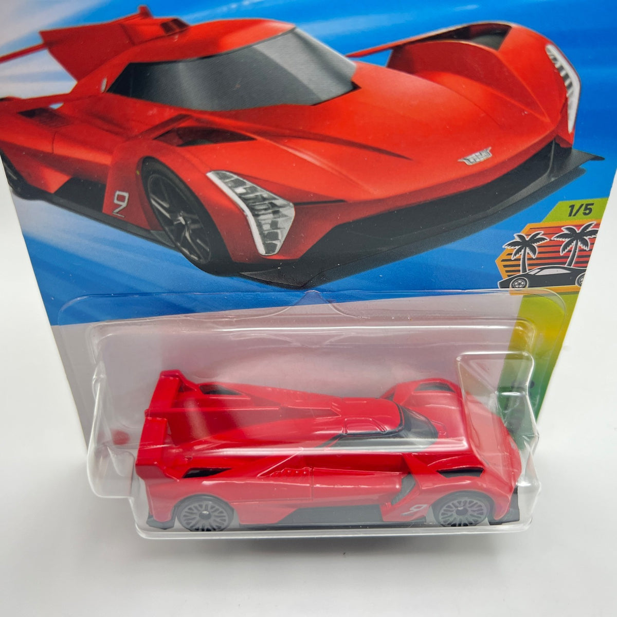 Hot Wheels Cadillac Project GTP Hypercar Exotics 1/5 Red 99/250 2025