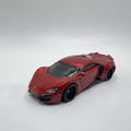 Hot Wheels W Motors Lykan HyperSport Red Fast & Furious Premium Real Riders