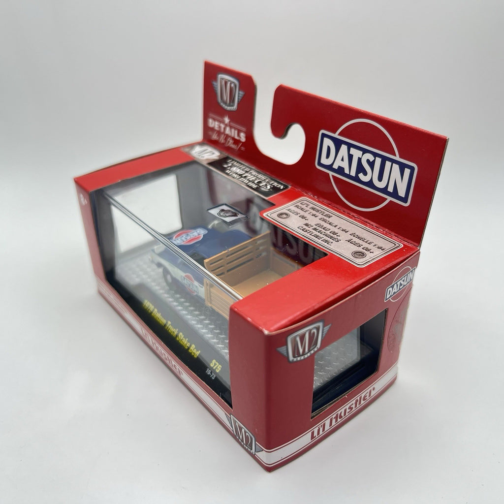 M2 Machines Li'l Hustler 1979 Datsun Truck Stake Bed S75